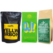 Mikroristeri Brasilien kaffe blandingspakke 3 x 250 g kaffebønner