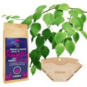 KOLO Design filterpapirholder x Crema Royalty Blend 250 g