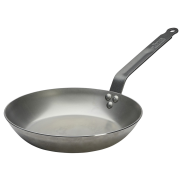 De Buyer Carbone Plus kulstofstålpande 26 cm, fladt håndtag