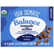 Four Sigmatic Adaptogen Mushroom Coffee Mix With Ashwagandha, 10 portionsposer