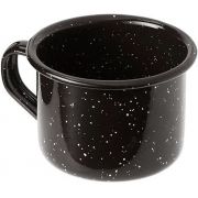 GSI Outdoors 4 fl. Oz Enamel Cup, sort