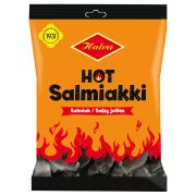 Halva Hot salmiakslik 160 g pose