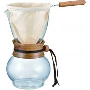 Hario Drip Pot Woodneck kaffebrygger 480 ml