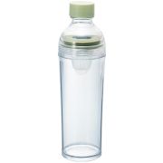 Hario Filter-in Portable Cold Brew Tea Bottle 400 ml, Smokey Green