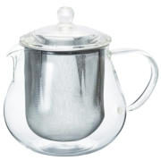 Hario Leaf tekande i varmebestandigt glas 450 ml
