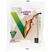Hario V60 Misarashi ubleget kaffefilter størrelse 02, 100 stk.