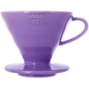 Hario V60 Dripper størrelse 02 filterholder i keramik, lilla