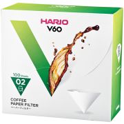 Hario V60 Size 02 Coffee Paper Filters, 100 pcs Box