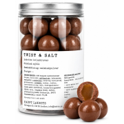 Haupt Lakrits - Twist & Salt - mælkechokolade, karamel & salmiak 250 g