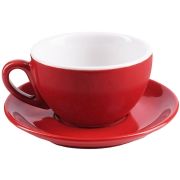 IPA Milano cappuccino cup 204 ml, rød
