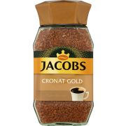 Jacobs Cronat Gold instantkaffe 200 g glasbeholder