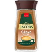 Jacobs Velvet Crema instantkaffe 200 g glasbeholder