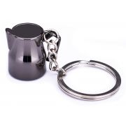 JoeFrex Keychain, Milk Pitcher, Black