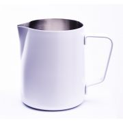 JoeFrex Powder Coated Milk Pitcher 350 ml, White