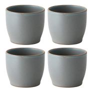 Kinto NORI keramisk krus 4 x 200 ml, blågrå