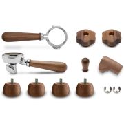 Lelit T-Lelit Walnut Upgrade Set For Bianca - Valnød opgraderingssæt til Bianca