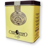 Mokaflor Chiaroscuro Decaffeinato CO2 koffeinfri kaffebønner 125 g metalkasse