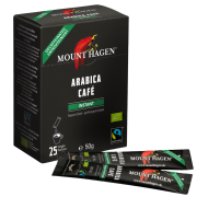 Mount Hagen koffeinfri instantkaffe, 25 x 2 g portionsposer