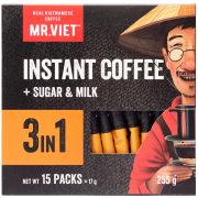 Mr. Viet Cà Phê 3in1 vietnamesisk instantkaffe 15 x 17 g