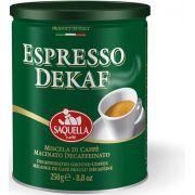 Saquella Espresso Dekaf koffeinfri 250 g malet kaffe Saquella Espresso Dekaf koffeinfri 250 g malet kaffe