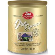 Saquella Gourmet Oro Espresso 250 g malet kaffe Saquella Gourmet Oro Espresso 250 g malet kaffe