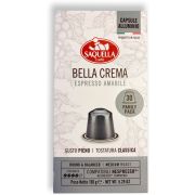 Saquella NEW Bella Crema Nespresso-kompatible kaffekapsler 30 stk Saquella NEW Bella Crema Nespresso-kompatible kaffekapsler 30 stk