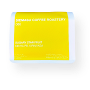 Siemasu Coffee Sugary Star Fruit, Kenya KII PB 250 g kaffebønner