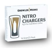 GrowlerWerks uKeg N2O Chargers 16 g, 5 stk