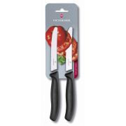 Victorinox Swiss Classic Tomato Knife 11 cm 2 pcs, Black