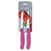 Victorinox Swiss Classic tomatkniv 11 cm 2 stk, rosa