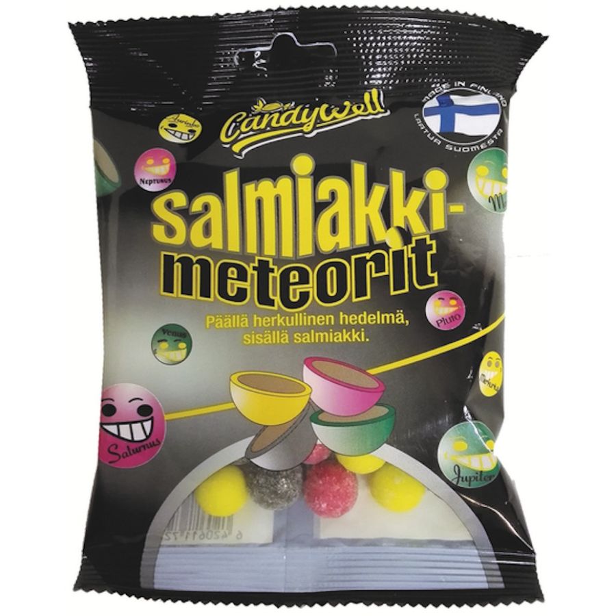 CandyWell salmiakmeteorer 130 g