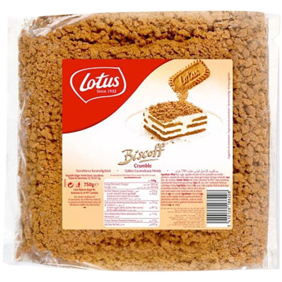 Lotus Biscoff Crumble -småkagesmuld 750 g