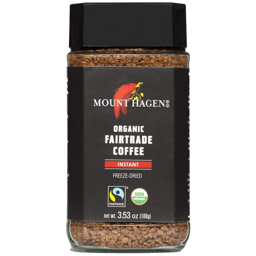 Mount Hagen instant kaffe 100 g glas