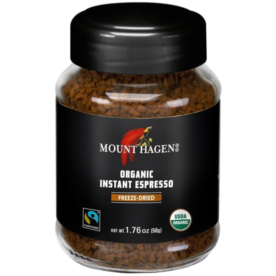 Mount Hagen Espresso instantkaffe 50 g glas