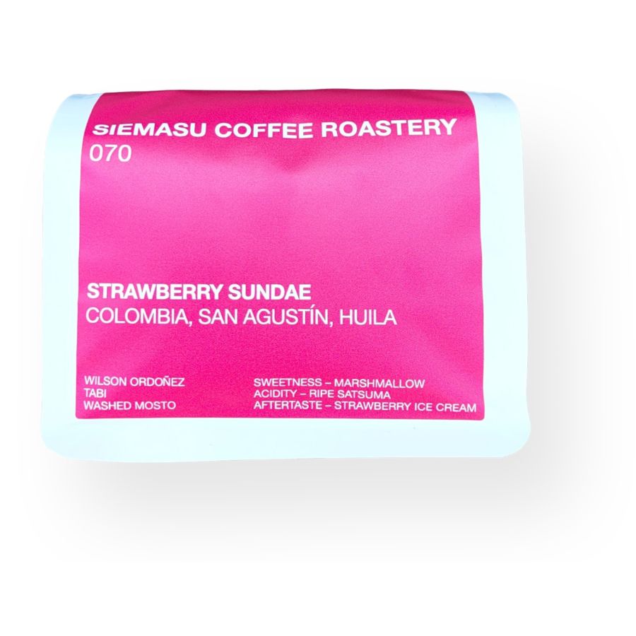 Siemasu Coffee Strawberry Sundae, Colombia 250 g kaffebønner