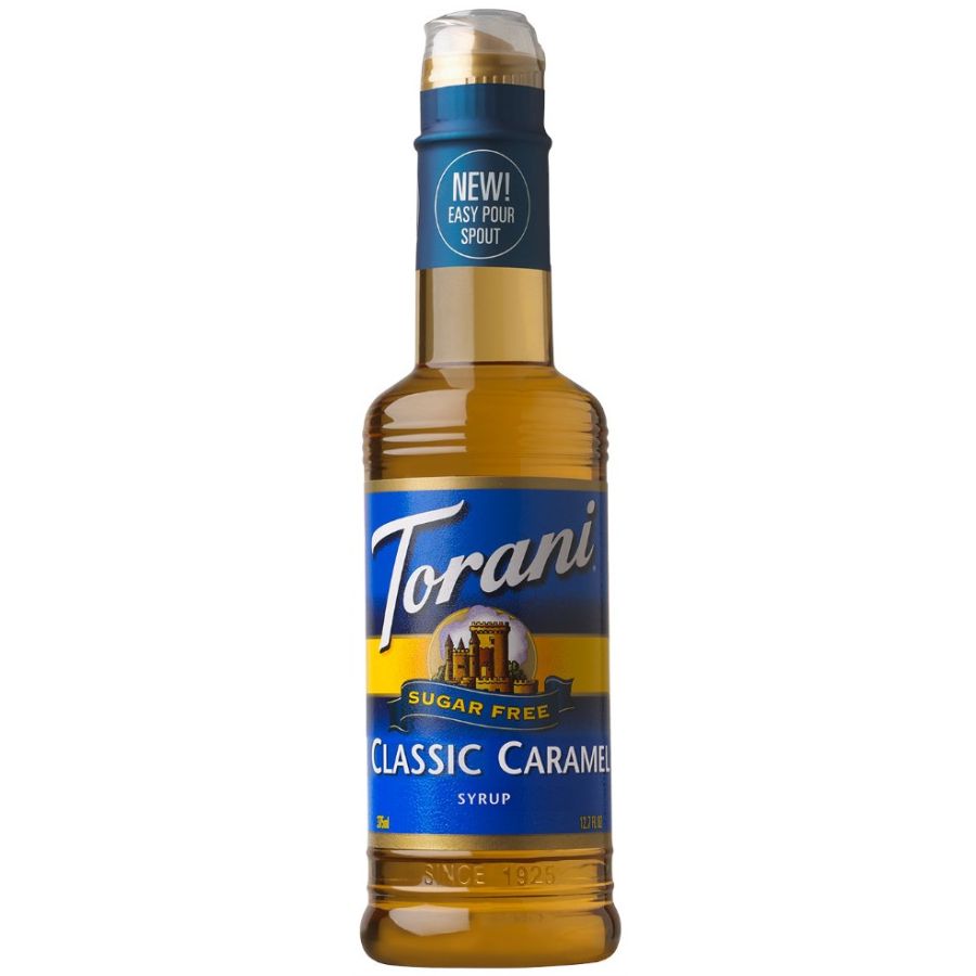 Torani Sugar Free Classic Caramel sukkerfri smagssirup 375 ml PET