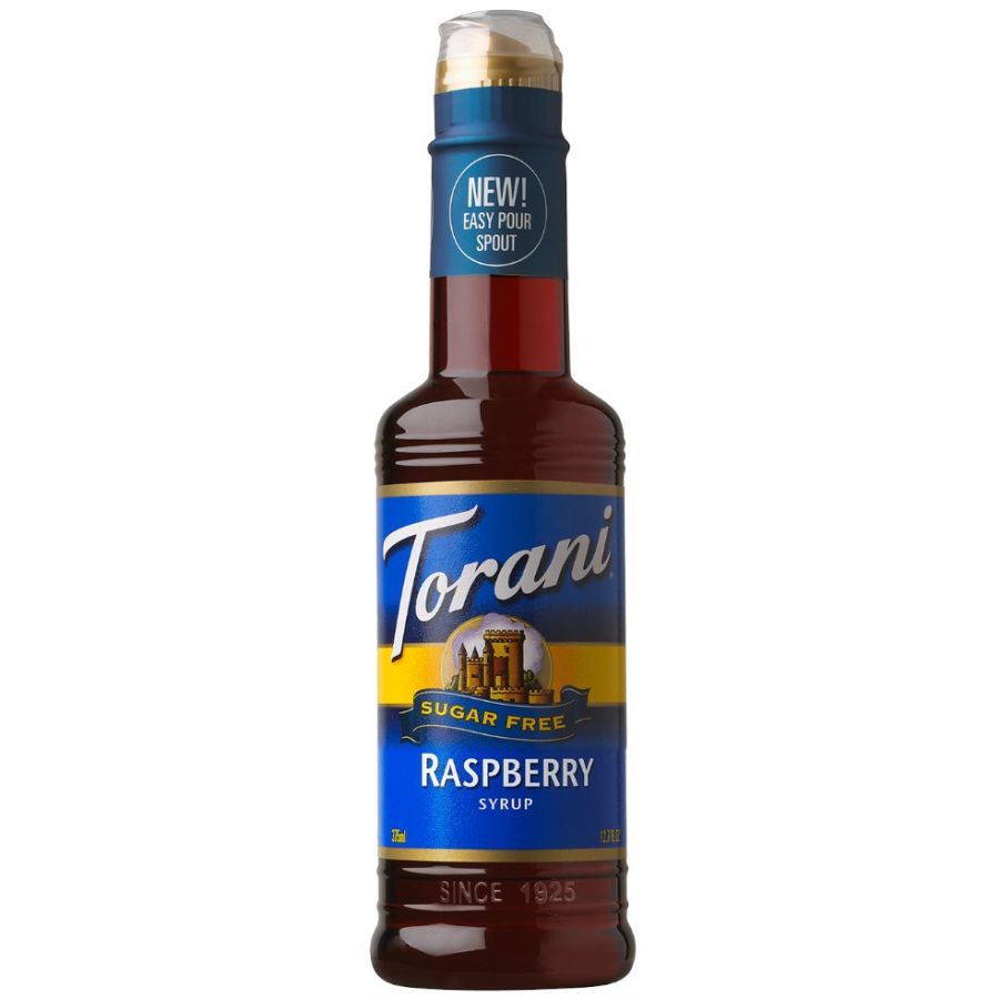 Torani Sugar Free Raspberry sukkerfri smagssirup 375 ml PET