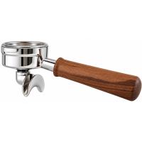 Ascaso Complete Wood Portafilter – 2 Cups