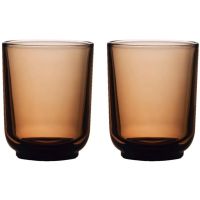 Fellow Pirch latteglas 2 x 325 ml, Amber