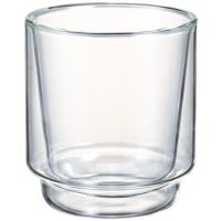 Hario Double-Walled Matcha Cup -matchaglas 370 ml, klar