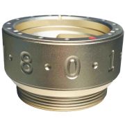 1Zpresso ZP6 Grinder Adjustment Dial Ring (Silver) reservedel