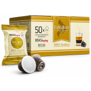 Caffè Boasi 100% Arabica Nespresso-kompatible kaffekapsler 50 stk.