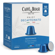 Caffè Boasi Decaffeinato koffeinfri Nespresso-kompatible kaffekapsler 50 stk.