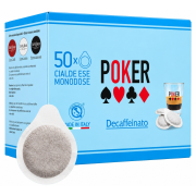 Caffè Boasi Poker Decaffeinato E.S.E. Espresso Pods 50 pcs